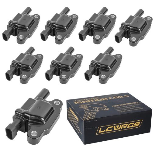 Conjunto de 8 Bobinas de Encendido Cuadradas para Chevy Silverado 1500 Avalanche Tahoe Suburban GMC Yukon Sierra 5.3 V8 2007 2008 2009 2010 2011 Reemplaza# UF413 12570616