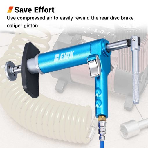 EWK 16 Pcs Pneumatic Brake Caliper Compression Tool Brake Piston Wind Back Air Retractor - Imagen 4