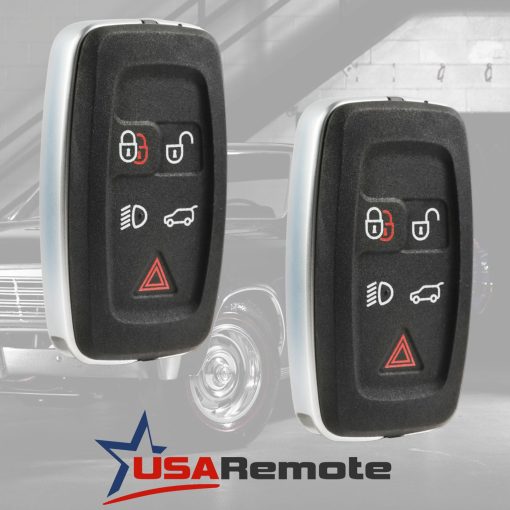 Llavero de llave inteligente sin llave para Land Rover, Range Rover, Sport, Evoque (LR024070), Set de 2 - Imagen 2