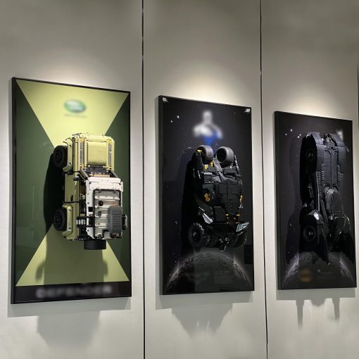 Tablero de exhibicion iLuane para Land Rover Defender 42110 de Lego Technic, Montaje en pared para coleccionistas adultos, Ideal para amantes de Lego (Solo tablero de exhibicion) - Imagen 3