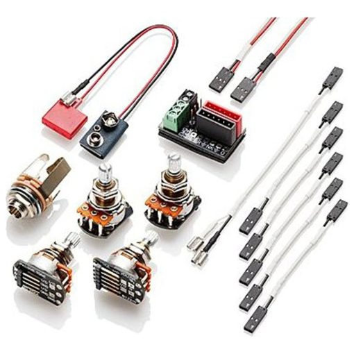 Kit de conversion de cableado sin soldadura EMG para 1 o 2 pastillas pasivas de eje corto