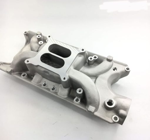 Multiple de admision de aluminio SBF de doble plano para Ford 260 289 302 Windsor Small Block Idle-6000RPM (DM-3212-N) - Imagen 2