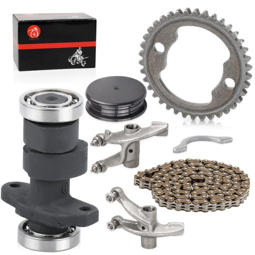 Juego de arbol de Levas & Balancines & Engranaje de Cadena de Tiempo para Honda TRX300EX TRX300X 1993-2009 FourTrax 250 TRX250X 1987-2002