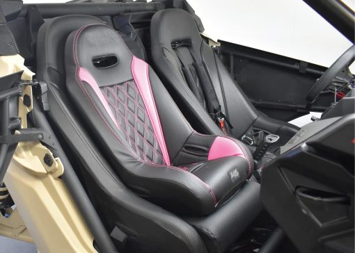 Asiento UTV Junior (Compatible con Asientos de Stock y Aftermarket) (Rosa) - Imagen 7