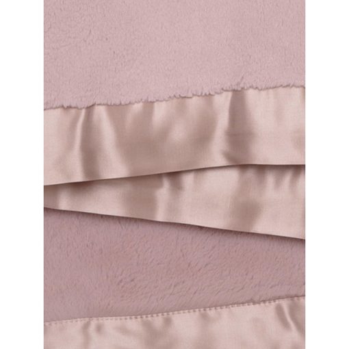 Cobertor Little Giraffe Luxe 45" x 59", Rosa Polvoriento - Imagen 2