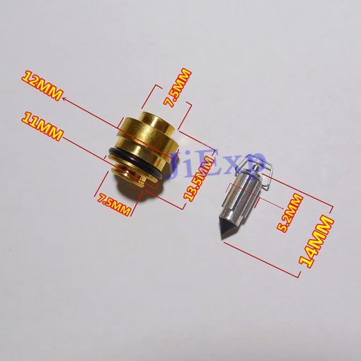 [JiExp] Kit de Reparacion de Carburador para Moto Kawasaki 1990-01 Ninja ZX-11/ZZR1100/ZZ-R 1100 con Diafragma de Vacio y Valvula-Flotador (4 Sets) - Imagen 4