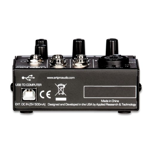 Mezcladora USB ART USBMix - 3 Canales con Software de Grabacion Audacity - Imagen 2