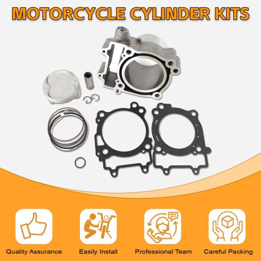 Kit superior de culata y junta de cilindro de kit de reconstruccion de culata para Polaris Ranger 570 2014-2017, Polaris Sportsman 2014-2017, Polaris RZR 570 EFI 2012-2013 Piezas - Imagen 8