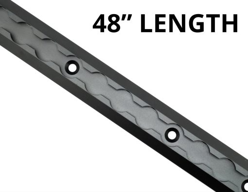 Riel en L de Aluminio T-6 Anodizado Gris de 48" VanEssential (Recesado Profundo HD 1/2 pulgadas) - Paquete de 2 - Imagen 5