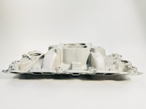 Colector de admision de doble plano para SBC Small Block Chevy 350 400 1956-1996 (Natural) - Imagen 5