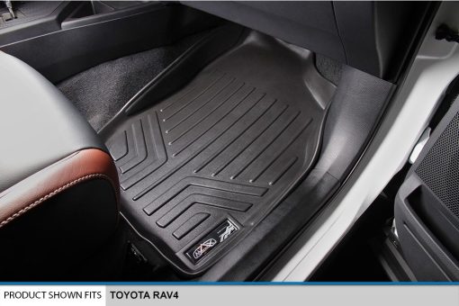 Juego de alfombrillas personalizadas SMARTLINER para la primera fila en negro para Toyota RAV4 2013-2018 - Todos los modelos - Imagen 3