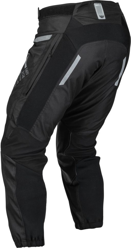 Pantalones Fly Racing 2023 para Adultos (Negro/Blanco, 38) - Imagen 2