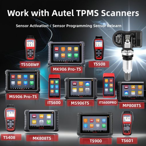 Autel MaxiTPMS MX Sensor 20pcs Dual Frequency 315/433MHz Metal Stem TPMS Sensor - Imagen 3