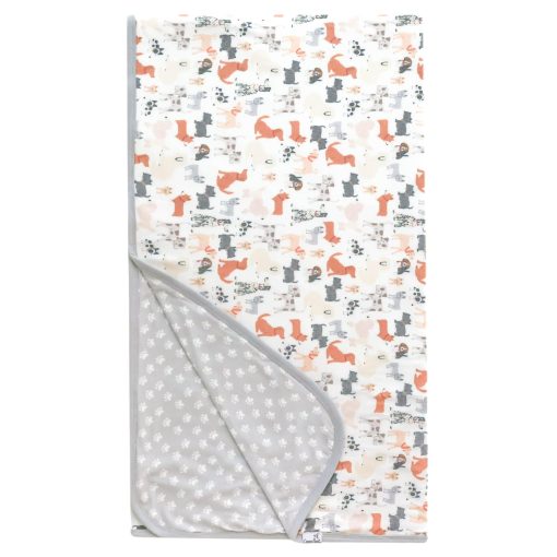 Cobertor de bebe de tres capas Copper Pearl Jumbo: Suave Edredon para bebes para ninos y ninas | Transpirable, Acogedor, Manta para ninos pequenos | Edredon para recien nacidos | 46x46 Poliester/Rayon Premium | Rufus