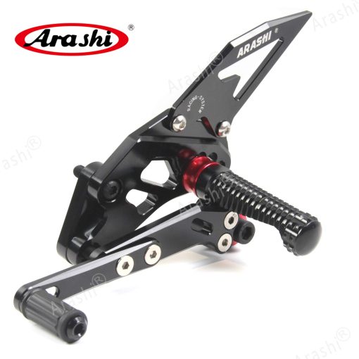 Arashi (Version 2.0) Rearsets para Suzuki GSXR 1000 2009-2016 Accesorios de Motocicleta Reposapies Ajustables Sets Traseros GSX-R1000 GSX-R 1000 GSXR1000 Negro 2010 2011 2012 2013 2014 2015 - Imagen 6