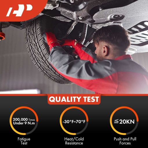 A-Premium Brazo de Control Inferior Delantero Derecho, con Junta de Bola y Buje, Compatible con Suzuki Grand Vitara 1999-2005, XL-7 2002-2006, Vitara 1999-2004, Chevrolet Tracker 1999-2004, Reemplazo # K620308 - Imagen 6