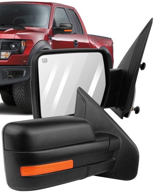 Espejos de remolque ECCPP para Ford F-150 2004-2014 con ajuste electrico y calefaccion ADP11643601S