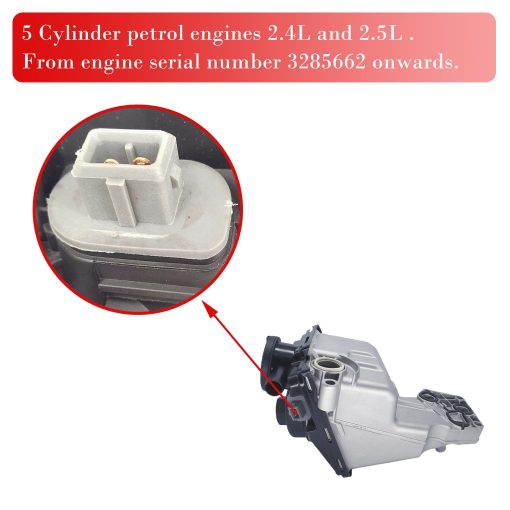 OKAY MOTOR Carcasa de Filtro de Aceite de Motor con Juntas para Volvo C30 C70 S40 S60 S60L V50 V60 XC60 XC70 2.4L 2.5L 5 cilindros 31338685 - Imagen 5