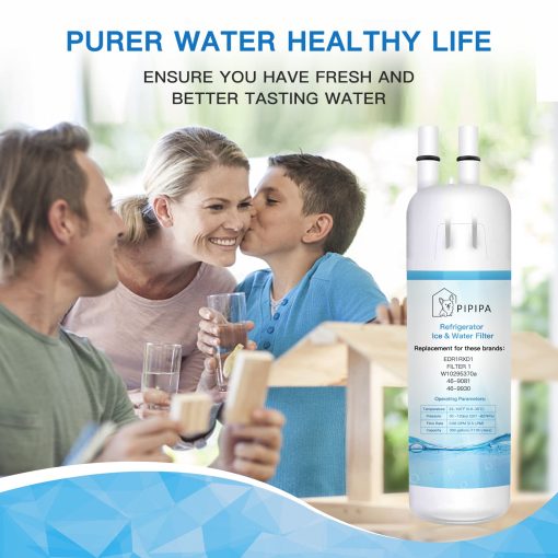 Tapa de agua de repuesto PIPIPA W10295370A - Compatible con EDR1RXD1, W10295370, P4RFWB, P8RFWB2L, 46-9930, 46-9081 - Paquete de 2 - Imagen 8