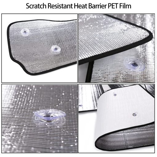 YUECHI para Toyota FJ Cruiser 2007-2021 Protector Solar para Ventana de Vidrio para Coche FJ Cruiser Especial - Imagen 4