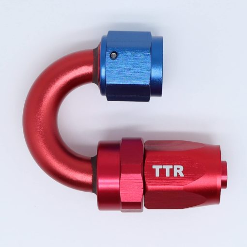 AN-10 Manguera de Combustible Trenzada de Acero Inoxidable E85 Kit de Conectores Giratorios -10AN 30 pies Negro - Imagen 8