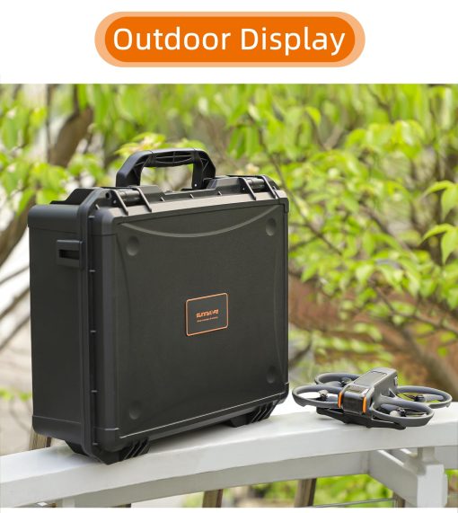 Estuche de Transporte para DJI Avata 2, Estuche de Almacenamiento Resistente al Agua para Drone DJI Avata 2 Fly More Combo con Goggles 3/RC Motion 3/FPV Remote Controller 3, Baterias y Cargador Bag Accessories - Imagen 4