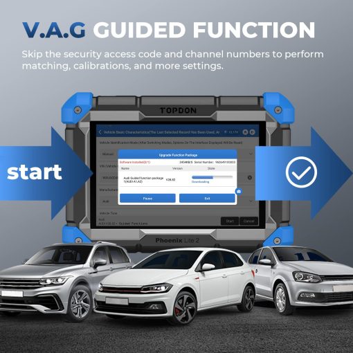 TOPDON Phoenix Lite 2, Escaner de Diagnostico Automotriz Inalambrico, Codificacion de ECU, Actualizacion Gratuita de 2 Anos, Hasta 34 Servicios de Reinicio, Escaneo Completo de Sistemas, AutoAuth para FCA SGW - Imagen 4