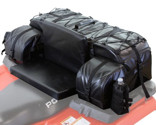 Bolso de Carga Trasero Grande de la Serie Arch de ATV TEK, Bolsa de Carga Acolchada para ATV - Negro
