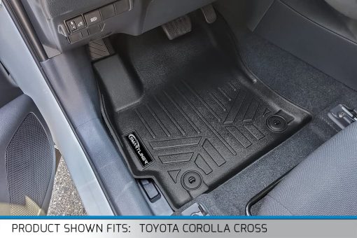 Juego de alfombrillas negras a medida para Toyota Corolla Cross 2022-2023 - Imagen 2