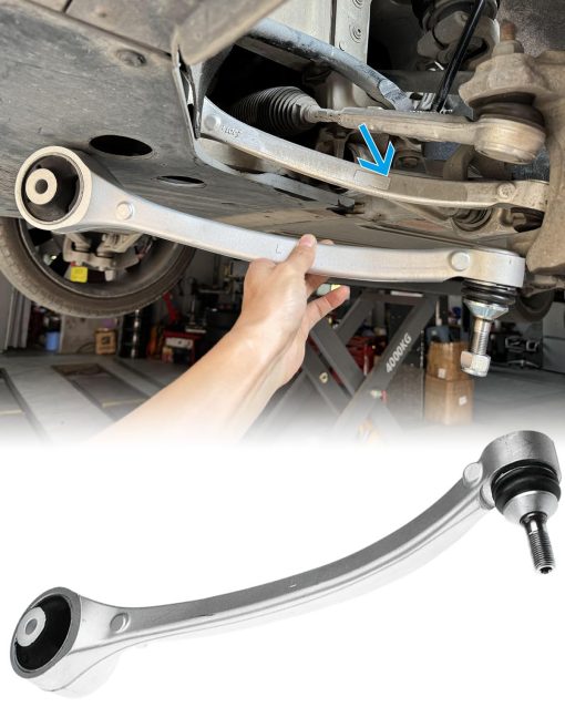 Brazo de control inferior delantero derecho - Kit de direccion y suspension compatible con Tesla Model S 2012-2020 Tesla Model X 2016-2020 (104157100B)