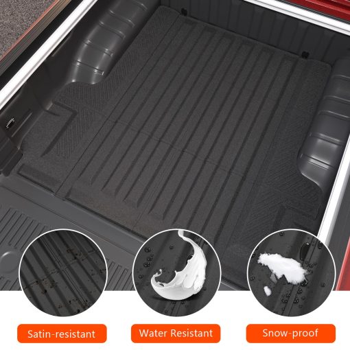 Tapete para cama de camioneta compatible con Nissan Frontier 2022-2024 de 5 pies - Tapete para carga - Reemplazo de forro para cama de camioneta - Accesorios para Nissan Frontier 2022 2023 2024 - Imagen 6