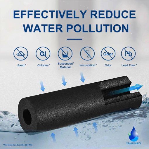 Filtro de agua de reemplazo W10295370A, Compatible con EDR1RXD1, W10295370, P4RFWB, P8RFWB2L, 46-9930, 46-9081 3PCS - Imagen 4