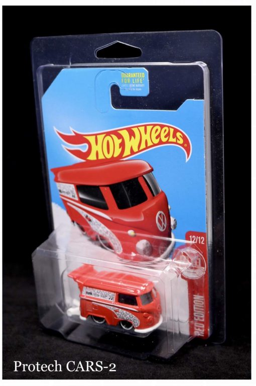 Protech SSCARS-2 Estuche de Almacenamiento / Exhibicion de Coches en Blister Hot Wheels, 4.25" An x 6.5" Al x 1.25" Pr, Paquete de 100 - Imagen 5