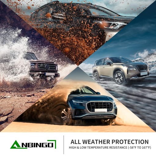 ANBINGO - Tapetes Personalizados para Mitsubishi Eclipse Cross 2024 2023 2022 2021 2020 2019 2018 Tapetes de Coche Impermeables Todo Clima Resistentes de TPE para Automoviles Pesados Frontales y Traseros Juego Completo-Negro - Imagen 7
