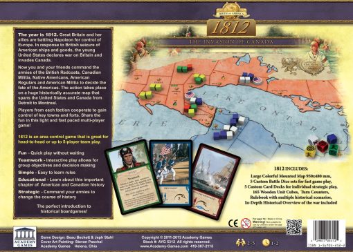 Academy Games 1812: La Invasion de Canada - Imagen 2