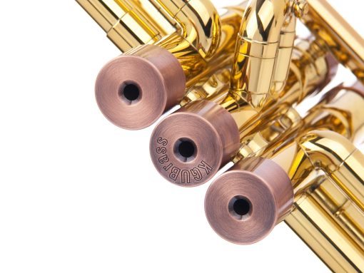 Kit de Ajuste para Trompeta para mejorar el sonido. Para todas las Trompetas Bach Stradivarius. Hecho a medida por KGUBrass (MEDIANO, Laca de Cobre Antigua) - Imagen 3