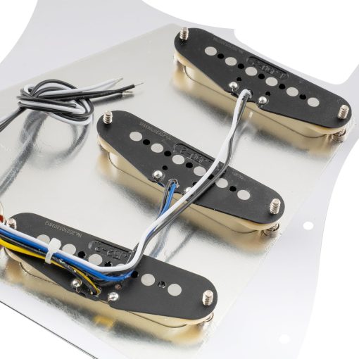 Pickguard cargado Musiclily Pro SE Pre-wired SSS para guitarra con pastillas de bobina simple Alnico 5 escalonadas para guitarra electrica estilo Strat ST, 4 capas de concha de tortuga - Imagen 8