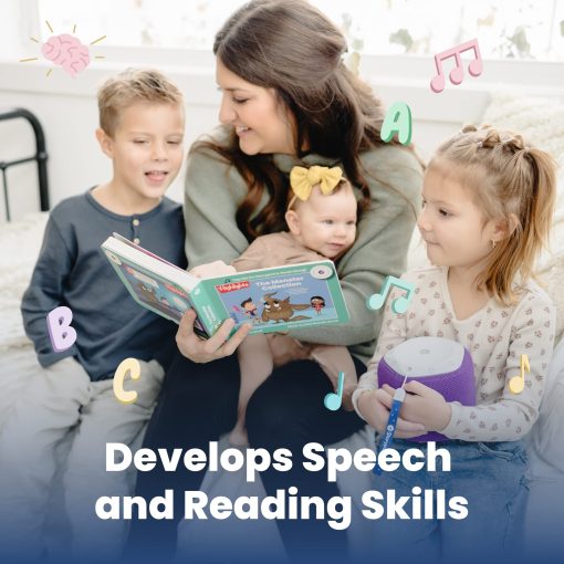 Storypod El Sistema de Reproduccion de Audio Primero de Aprendizaje | Conjunto de Inicio con Funda Intercambiable en Turquesa | Juguete Educativo Interactivo y Cuentacuentos | Niños y Niñas | Niños Pequeños | Niños en Edad Preescolar - Imagen 5