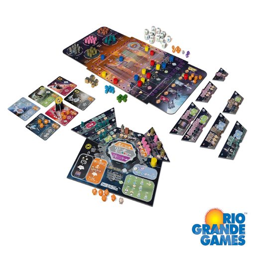 Rio Grande Games Space Station Phoenix - Juego de Mesa de Estrategia de RIO Grande Games, Edades 14+, 2-4 Jugadores, 90-120 Min - Imagen 2