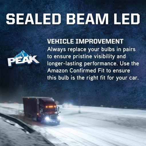 PEAK H6024 Faro Sellado LED de 6000K - Imagen 6