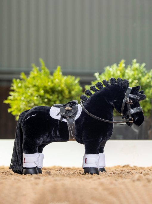 LeMieux Toy Pony Skye para Ninos - Pelaje Negro Suave - Flexible - Juego de Imitacion - Caballo de Peluche - Regalo para Ninos - Adecuado para 3 Anos + - Imagen 2