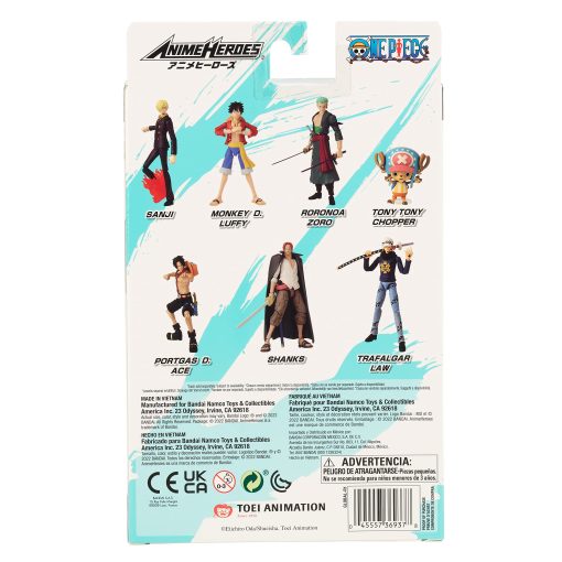 Figura de Accion de Trafalgar Law de ANIME HEROES - One Piece - Imagen 9