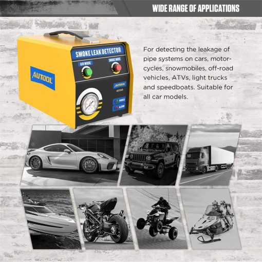 Maquina de Humo Automotriz 12V Detector de Fugas de EVAP Tester de Diagnostico para Autos - Imagen 3