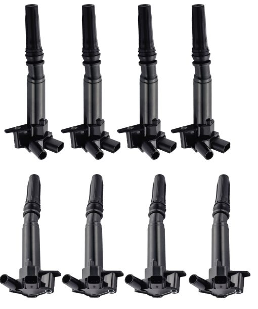 Set de 8 Bobinas de Encendido Izquierda y Derecha Compatible con Ford F-150 F-250 F-350 Super Duty 6.2L Reemplazo para C1800 UF631 C1801 UF639