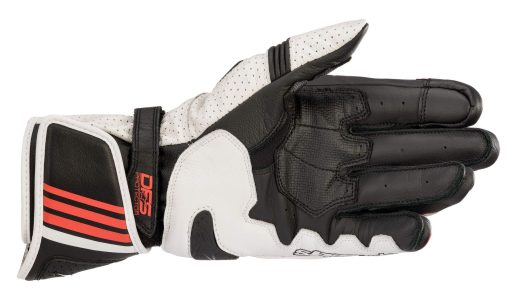 Guantes Alpinestars GP Plus R V2 (XL) (Negro/Blanco/ROJO) - Imagen 2