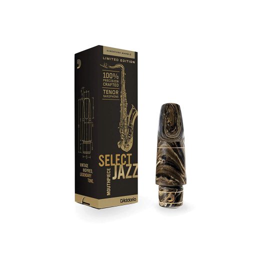 Boquilla de Saxofon Tenor D'Addario Select Jazz - Marmol Arenoso - D6M - Boquilla para Saxofon Tenor - Imagen 3