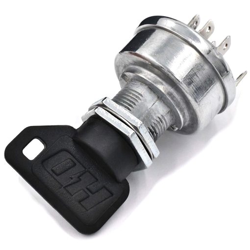 Interruptor de Encendido para Arranque Premium HD Switch AM124137 AM119999 con 2 llaves protectoras SoftGrip para John Deere Compatible con 325, 335, 345 SN#(0-070000) - Actualizacion OEM y llaves estandar - Imagen 8