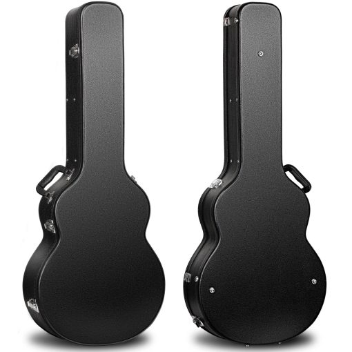 Estuche Rigido para Guitarra Acustica CAHAYA de 42 Pulgadas con Llave Antigolpes Impermeable Bolsa de Viaje para Guitarra de Aire CY0241