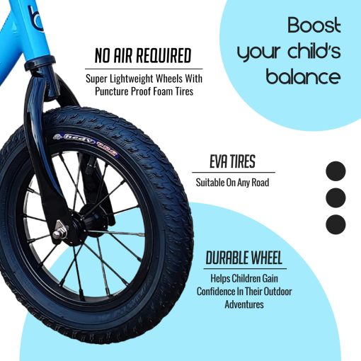 Bicicleta de Equilibrio Banana Bike LT para Ninos de 2-4 Anos - Bicicleta Ligera para Ninos con Manillar y Asiento Ajustables - Sin Pedales, Marco de Aluminio, Llantas de EVA - Bicicleta de Entrenamiento para Ninos - 33.54 x 16.14 x 23.4 Pulgadas - Imagen 5