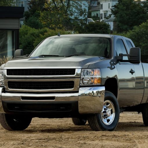 Espejos de remolque SCITOO para Chevy para GMC Accesorios exteriores Espejos para Silverado Sierra 2007-2013 (07 New-Body Style) con Control de energia (Espejo principal) Termicos Telescopicos Plegables - Imagen 6